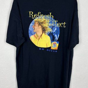 00s Vintage Lipton Ice Tea Refresh Effect Promo T-shirt